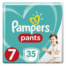 Pampers Pants Size 7 35 Pieces